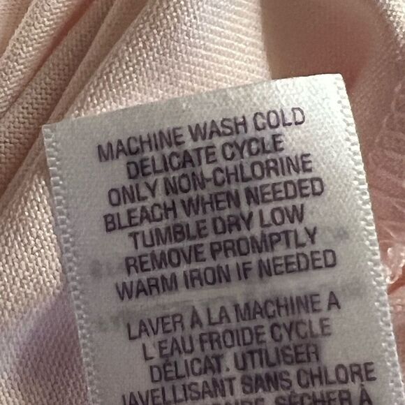 SPLENDID shirt sleeveless with back cut out size S light pink EUC - Picture 12 of 13